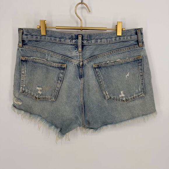 AGOLDE Parker Vintage Cut Off Short in Swapmeet A026-811 Cut 52393 Size 30 - Picture 4 of 8